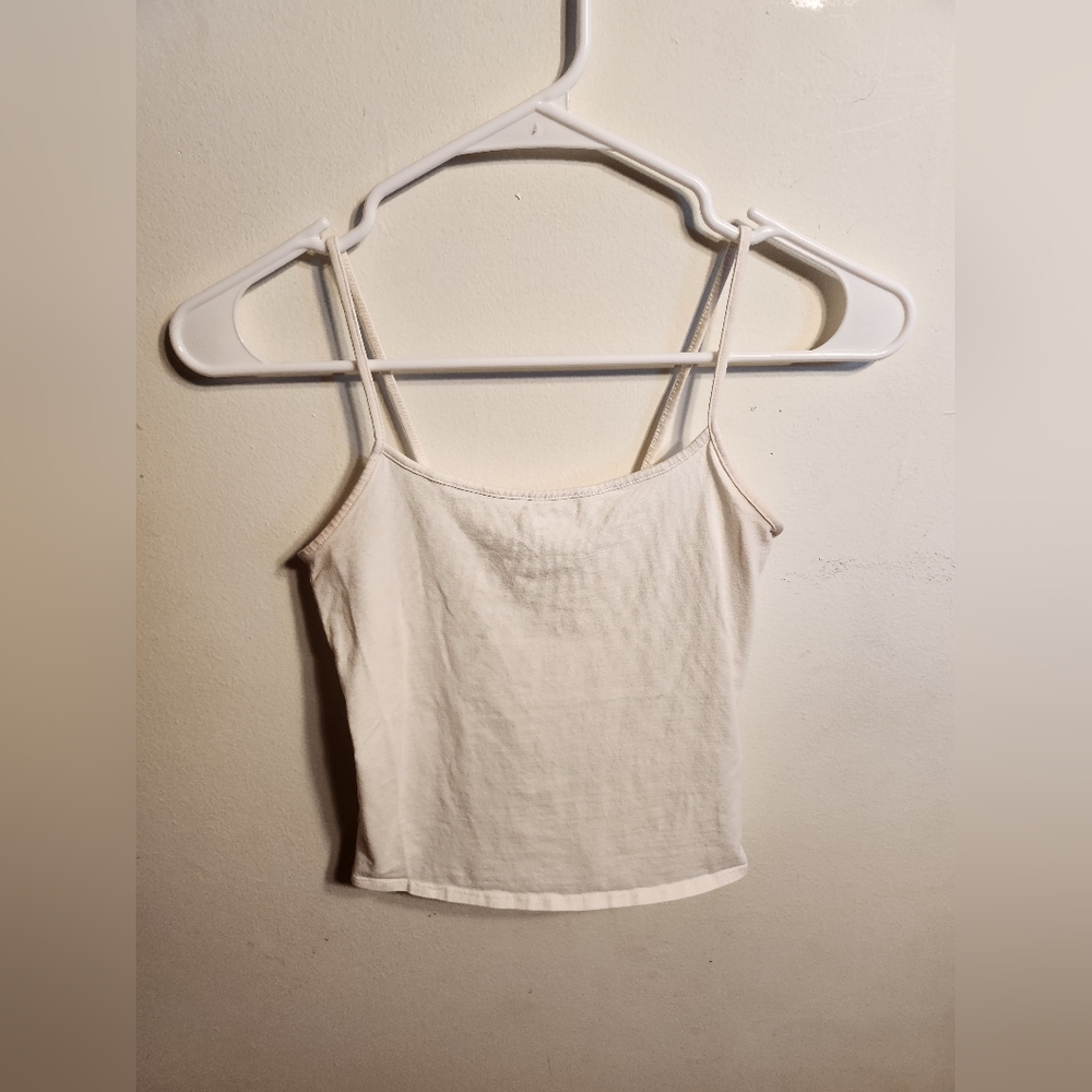 White tank top